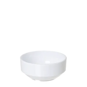 A tigela empilhável PC branca 35cl alia resistência, leveza e praticidade. Além disso, permite economizar espaço graças ao design empilhável.