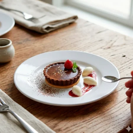 Produto sustentável Prato em PC Branco 19cm para restauração e catering