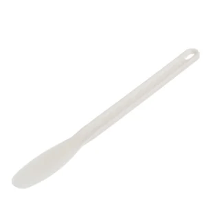 Espátula em PE Branco 29cm reutilizável e ecológica da Copopalhinhas