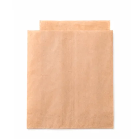 Saco papel kraft aberto 2 lados reutilizável e ecológico da Copopalhinhas.