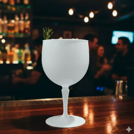 copo policarbonato branco de gin 68cl