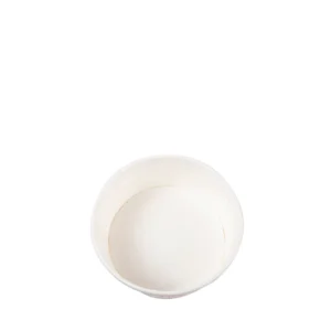 Detalhe da taça para gelado em cartolina 150ml Copopalhinhas feita com materiais amigos do ambiente