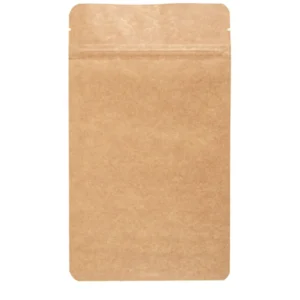 Sacos com fecho zip 250 g reutilizável e ecológico da Copopalhinhas