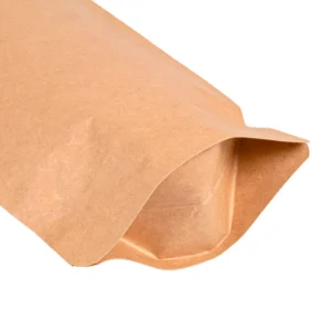Produto sustentável Sacos com fecho zip 500 g da Copopalhinhas para alimentos a granel