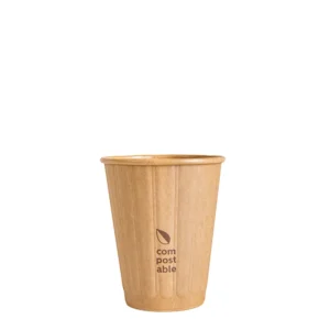 Produto sustentável copos para bebidas quentes da Copopalhinhas para eventos e restauração