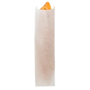Produto sustentável saco pergaminho anti-gordura PFAS Free da Copopalhinhas para eventos e restauração