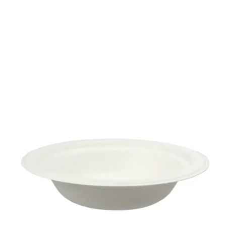 Produto sustentável Prato em Polpa de Celulose 17,5 cm da Copopalhinhas para eventos e restauração