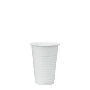 copo água ou sumo PP branco 22cl reutilizável e ecológico da Copopalhinhas