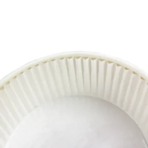 Caixa em cartão premium com tampa 475ml castanho e branco da Copopalhinhas para sobremesas gourmet