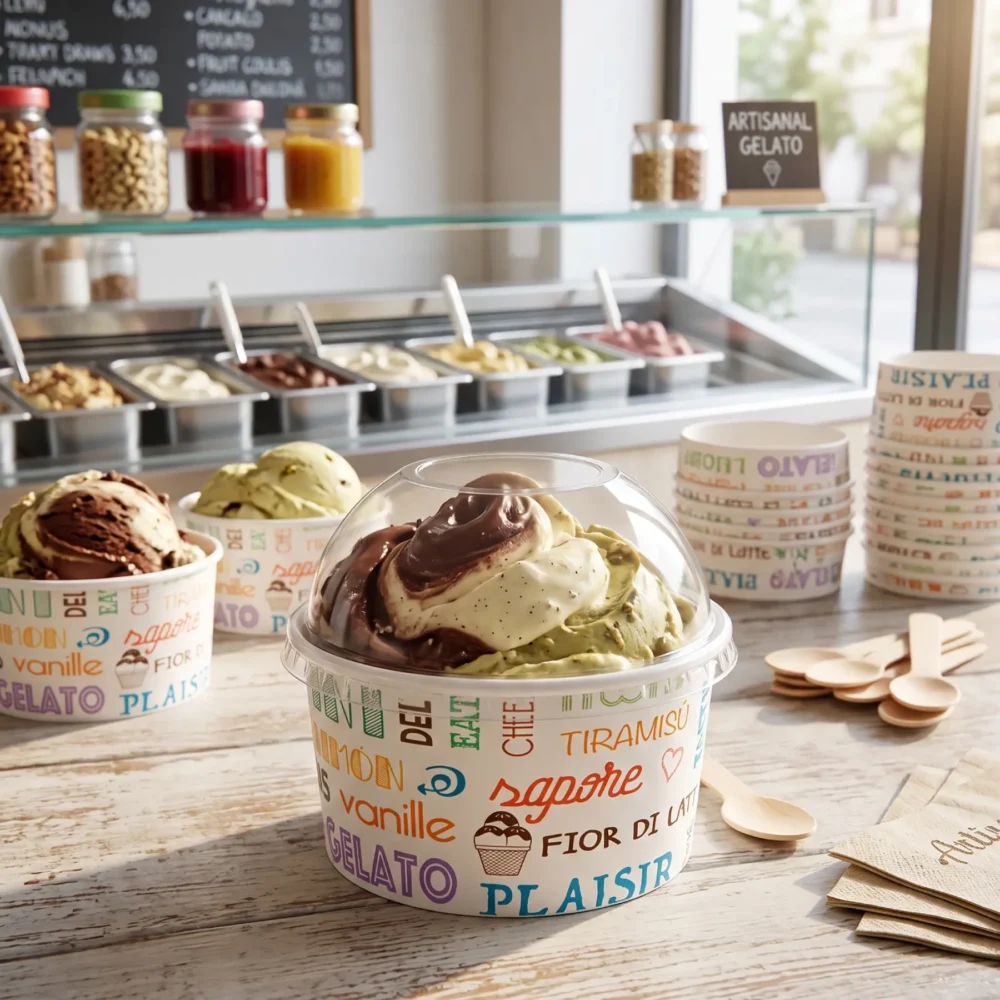 taças para gelado