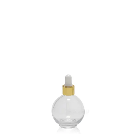 garrafa de vidro 50ml reutilizável e ecológica da Copopalhinhas