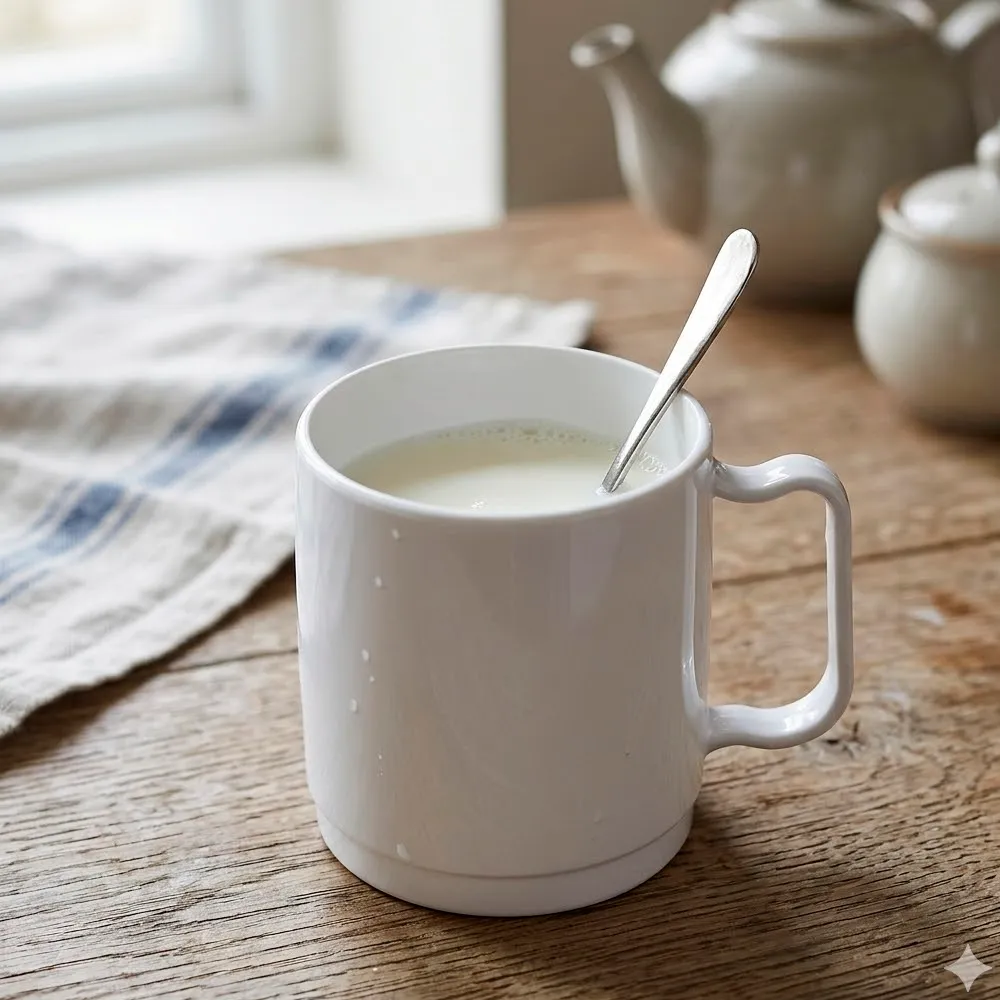 produto sustentável caneca policarbonato branca 250ml para cantinas e restauração