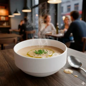 tigela em pc empilhável branco de 40cl para sopas, saldas ou sobremesas