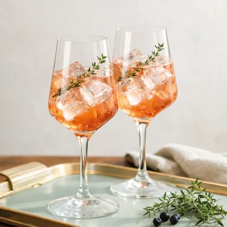 Produto sustentável copo de vinho em Tritan 34cl da Copopalhinhas para eventos e restauração