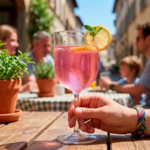 Produto sustentável copo vinho cocktail reutilizável da Copopalhinhas para eventos e restauração
