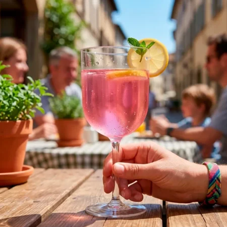 Produto sustentável copo vinho cocktail reutilizável da Copopalhinhas para eventos e restauração