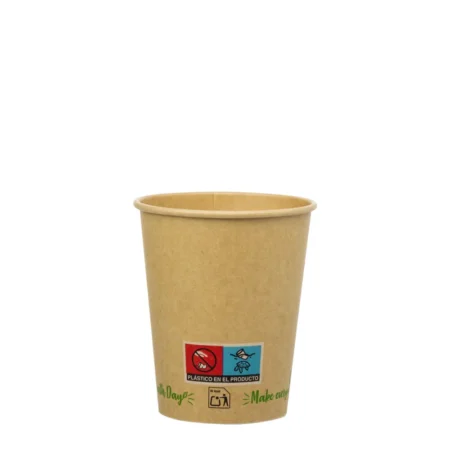 O Copo de Papel Kraft 20cl (200ml/7oz) é a solução ideal para apreciar bebidas quentes com elegância e sustentabilidade.