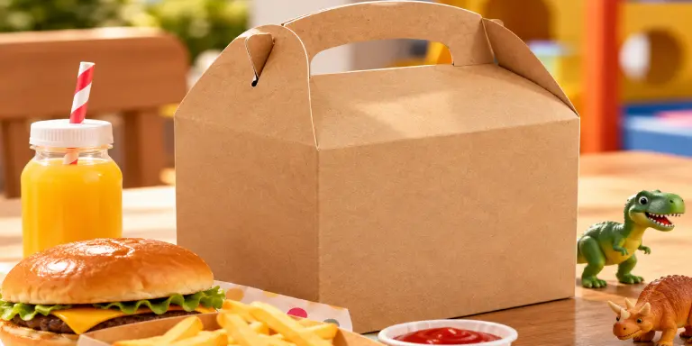 caixas para menu infantil