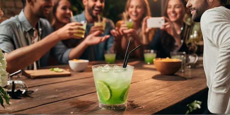 Copos ecológicos em contexto de consumo sustentável num evento social