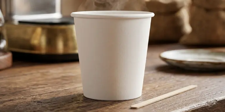 copos de papel para café