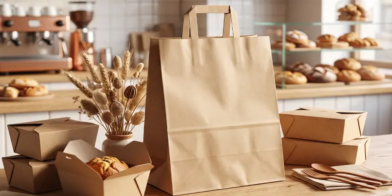 sacos de papel para take-away