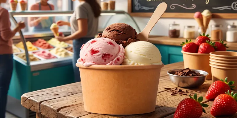taças para gelado